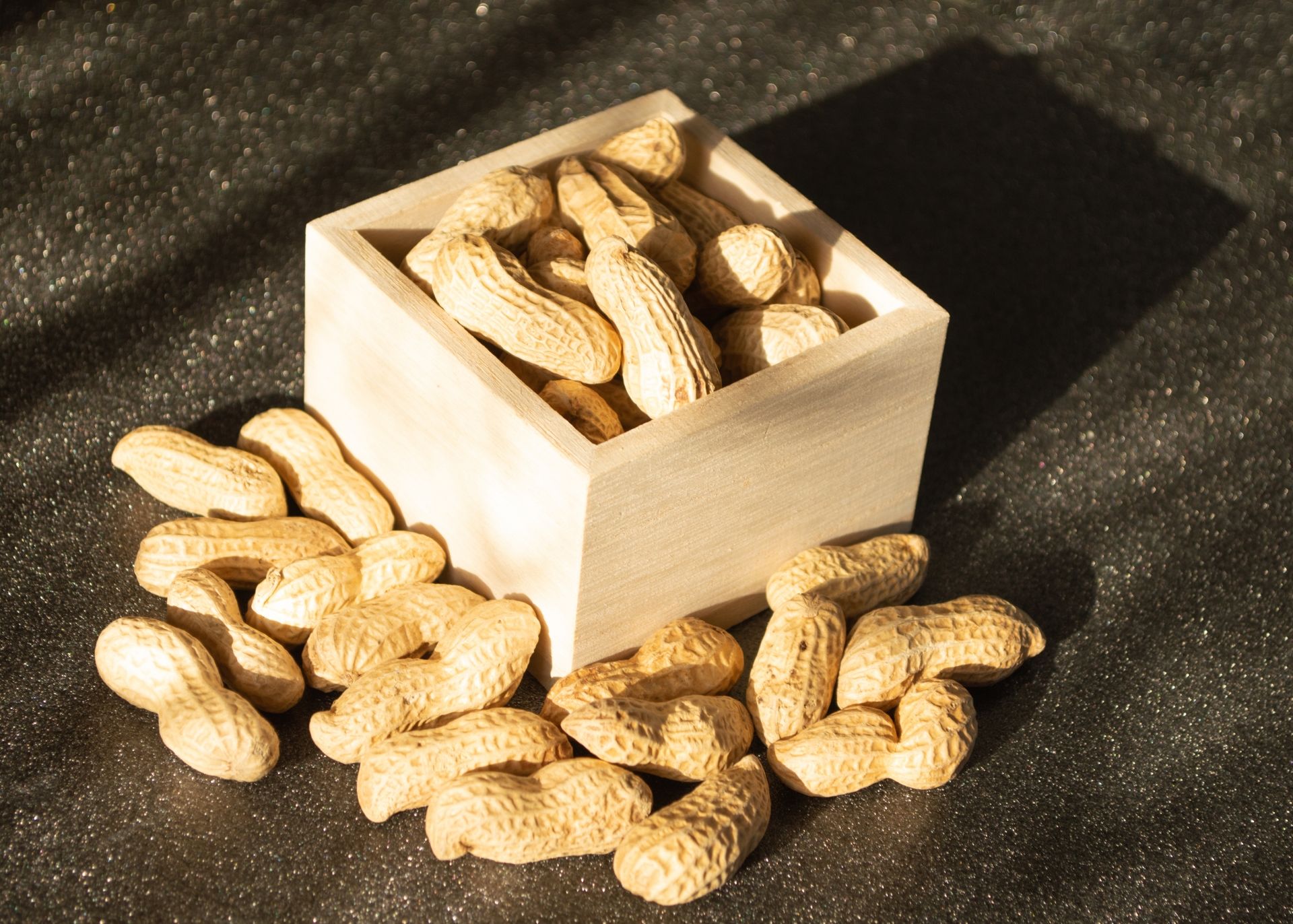 豆まきにおすすめの殻付き（いりざや）落花生の写真