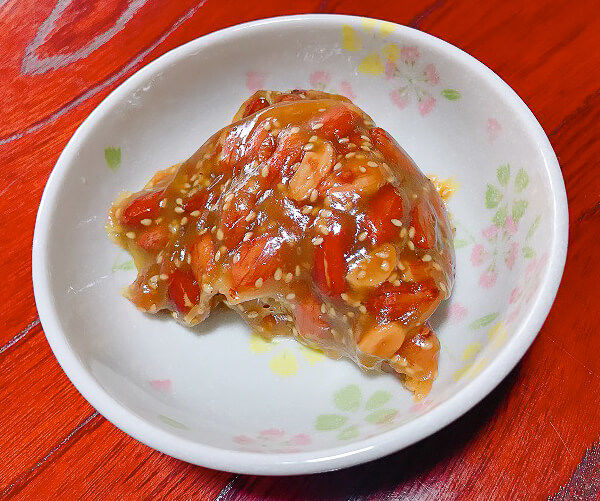 味噌ピーナッツの食べ方イメージ
