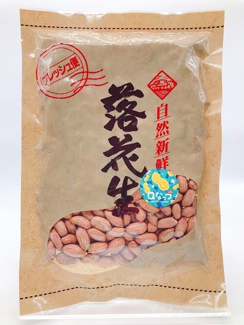 生落花生Ｑなっつ３００g新パ..