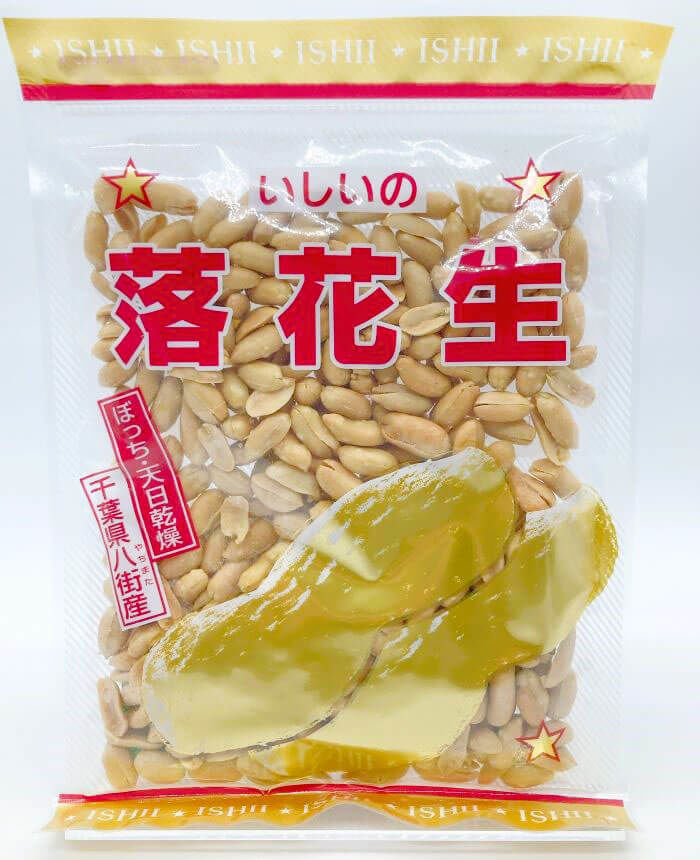 大粒バターピーナッツ Qなっつのパッケージ