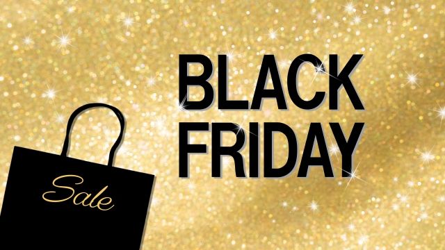 ブラックフライデーセールをイメージした写真