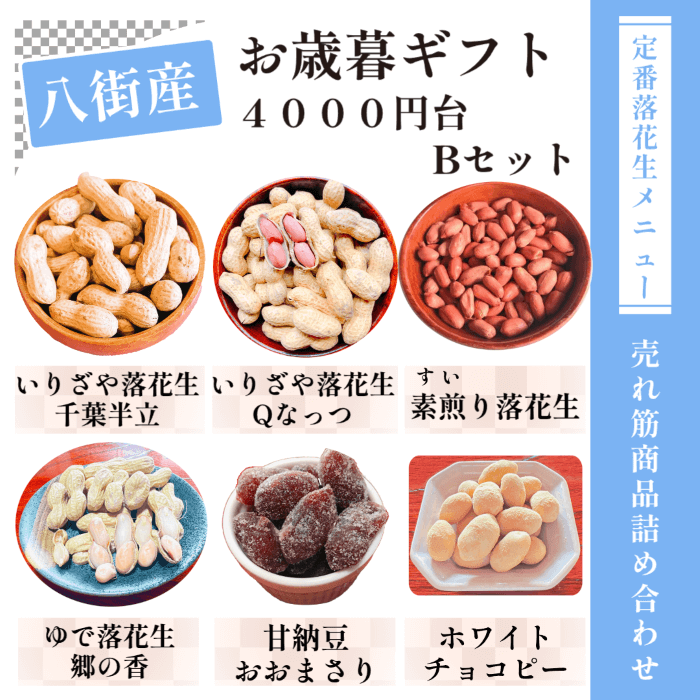 お歳暮用冬ギフトセットの写真