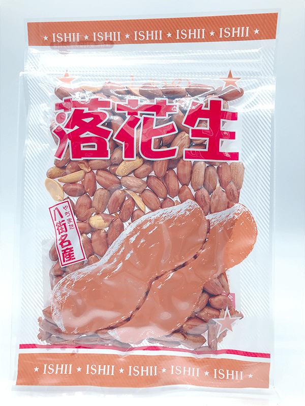 味付落花生 千葉半立のパッケージ