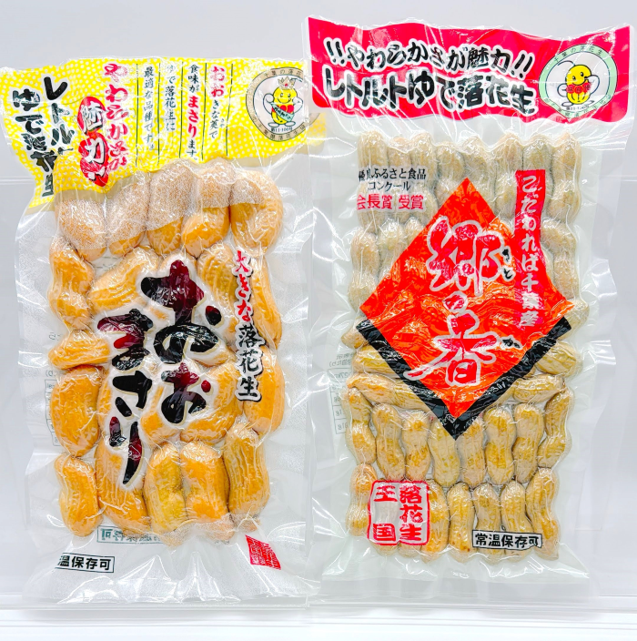 レトルトゆで落花生（郷の香）の商品写真