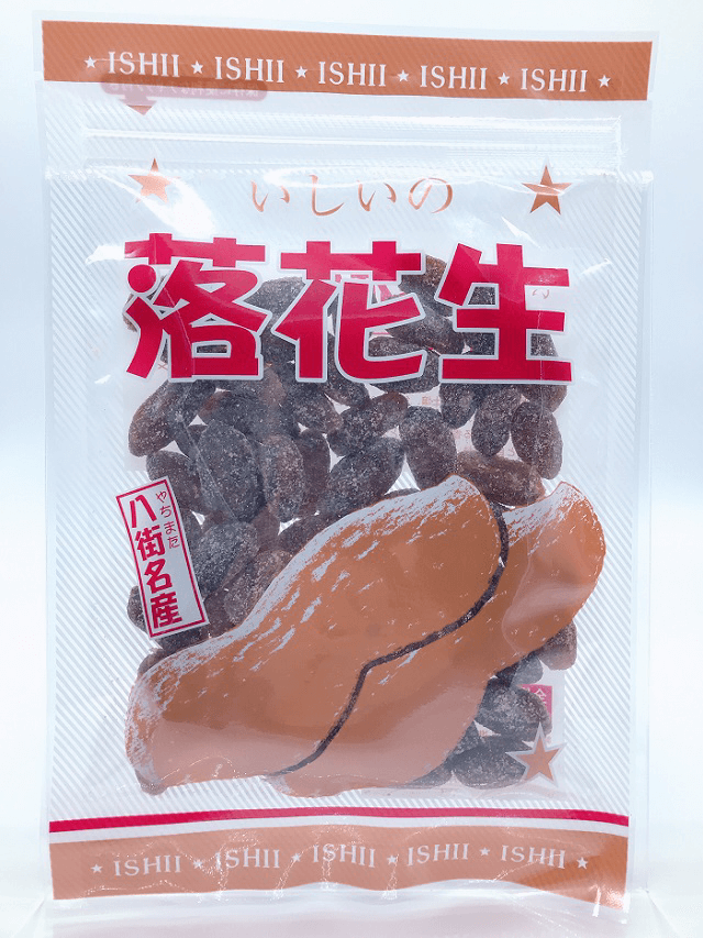 落花生甘納豆 おおまさりのパッケージ