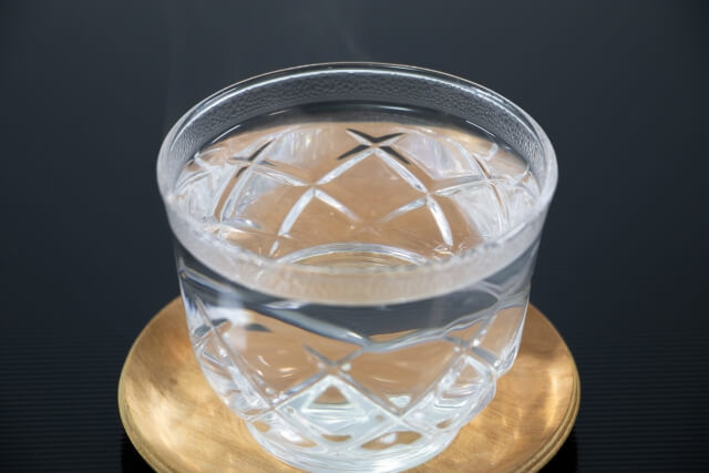 蜜入り甘納豆の殻にお湯を注いだ砂糖湯風の楽しみ方