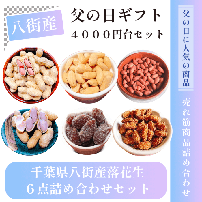 父の日ギフト6点セット 千葉県八街産落花生
