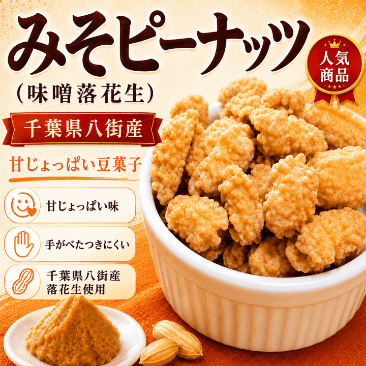 みそピーナッツの商品写真